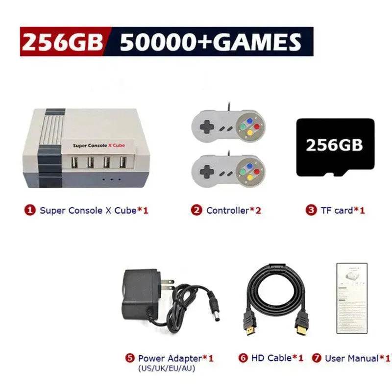 Retro Console Super Console Classic Red And White Machine 