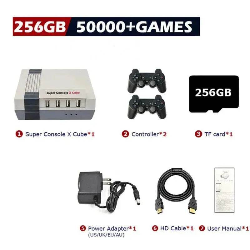 Retro Console Super Console Classic Red And White Machine 
