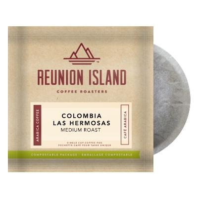 Reunion Island Colombia Las Hermosas Coffee Pods 