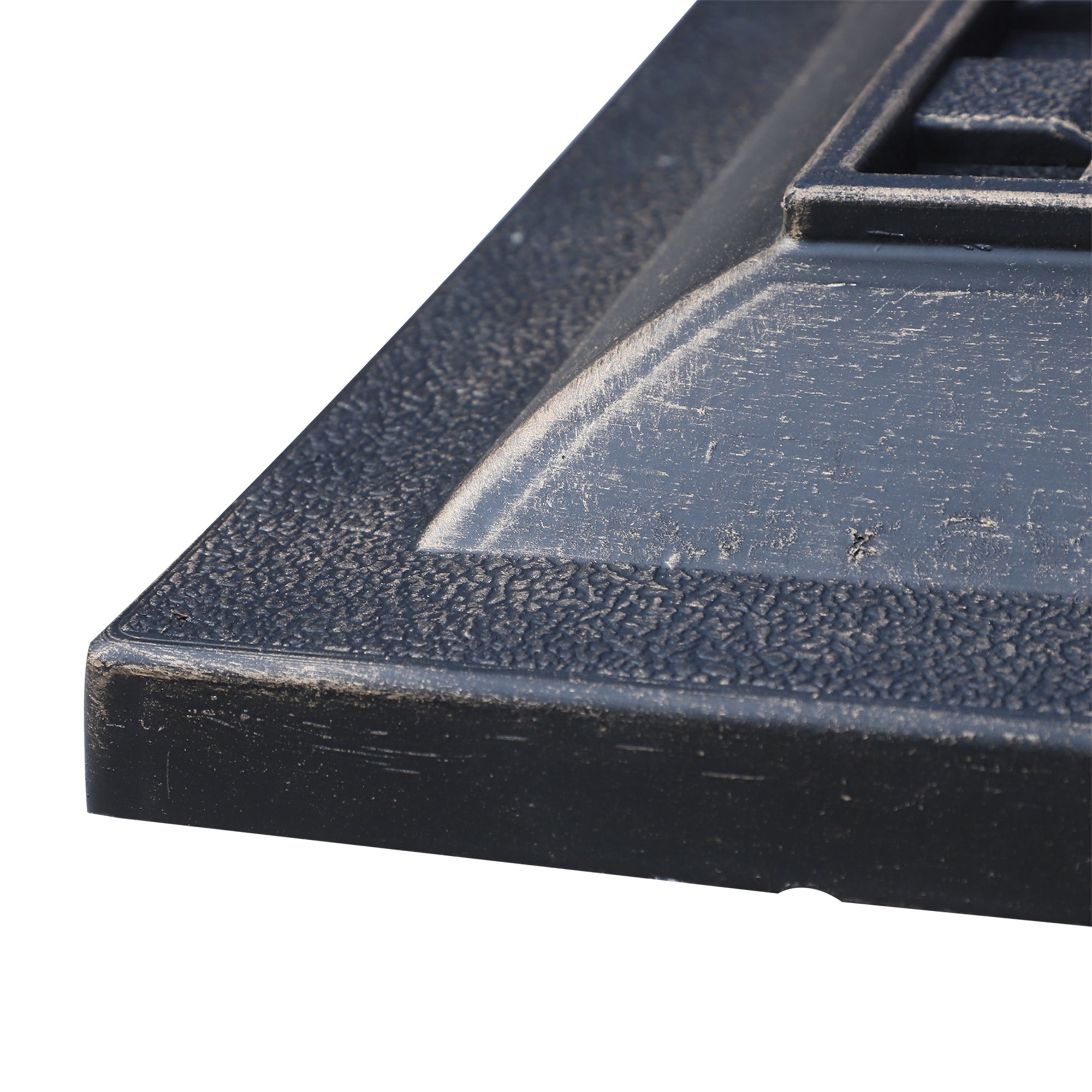Outsunny Resin Square Umbrella Base: Coated Pole Stand for Patio Market Parasols, Bronze 