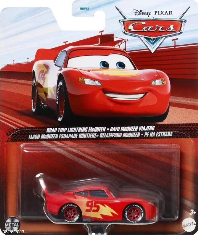 Disney Pixar Cars - Road Trip Lightning McQueen 