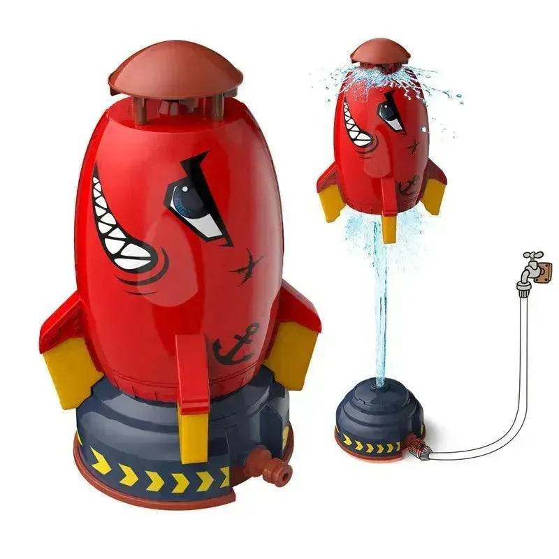 Rocket Launcher Toys Outdoor Rocket Water Pressure Lift Sprinkler Toy Fun Interaction In Garden Lawn Water Spray Toys For Kids Summer Gadgets 