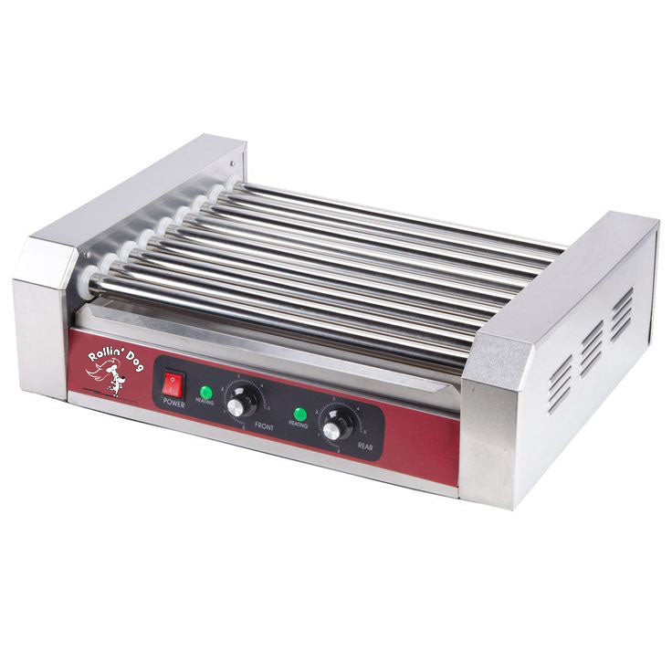 Rollin' Dog 24 Hot Dog 9 Roller Grilling Machine 
