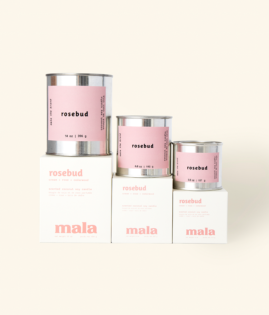 Rosebud | Cream + Rose + Cedarwood 