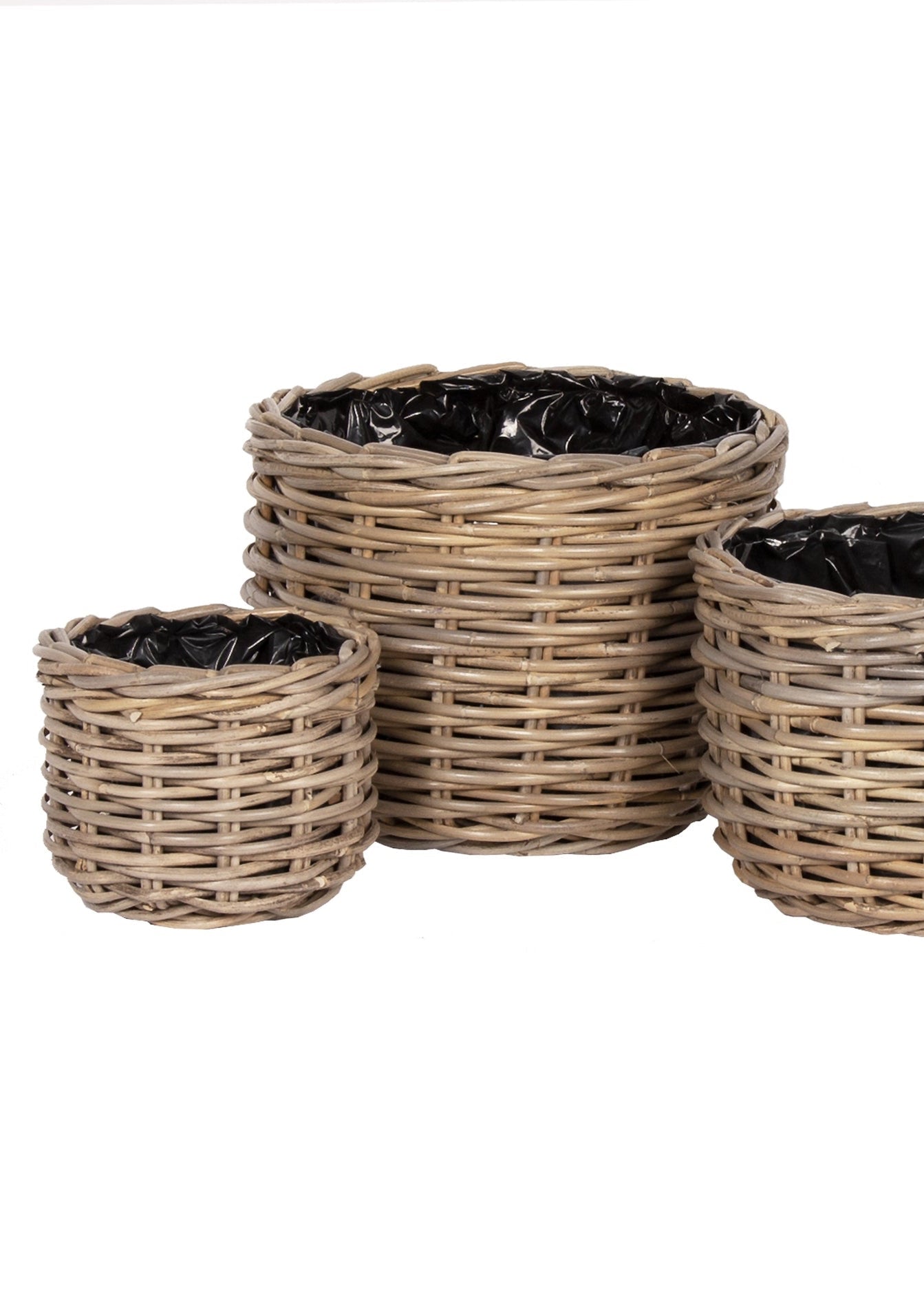 Round Basket Planters 