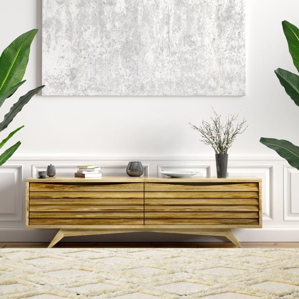 Amber Woven Wool 6X9 Rug 