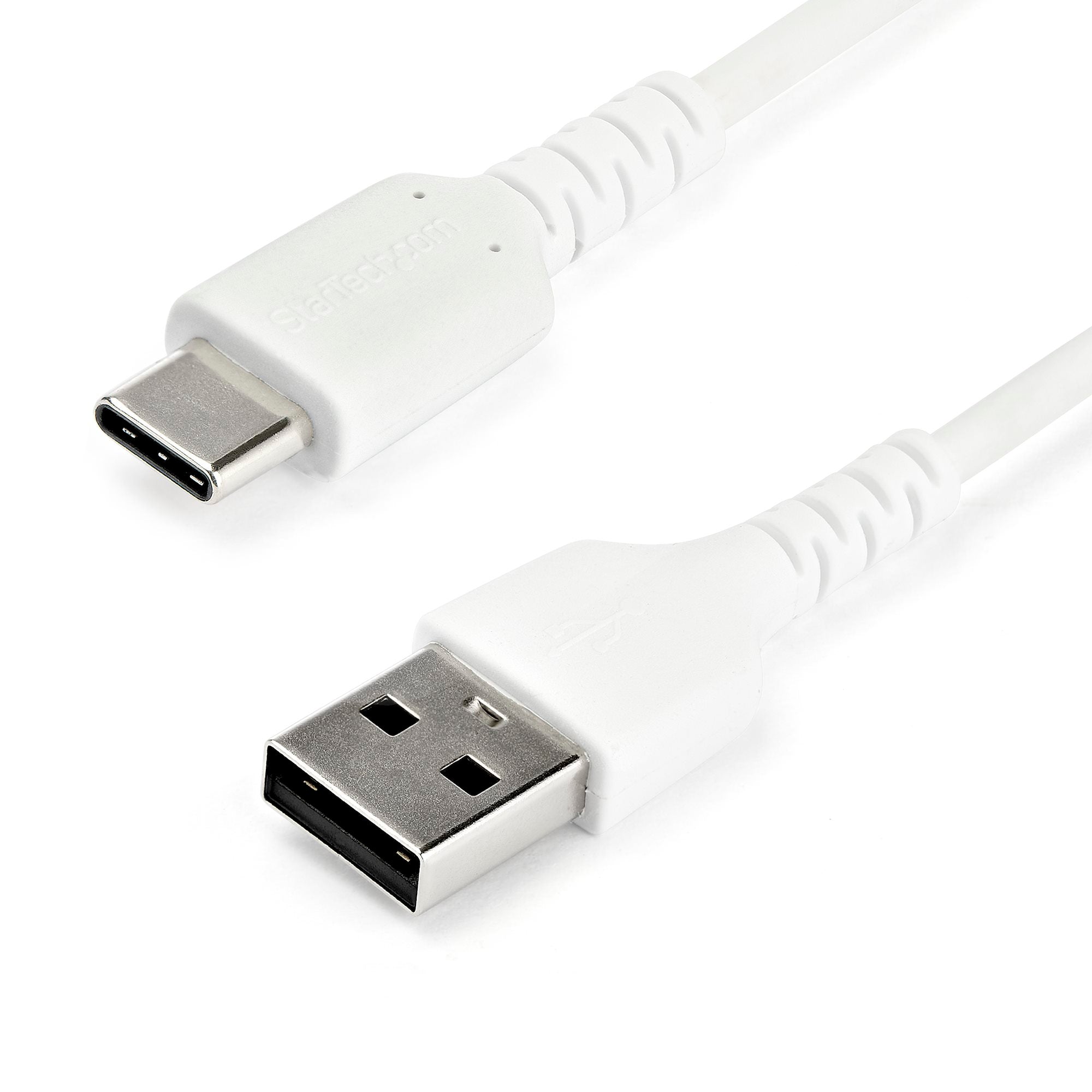 USB-A to USB-C Fast Charging Cable, Rugged, Charge & Sync, 3A, USB 2.0, TPE Jacket and Aramid Fiber - USB Charging Cord 