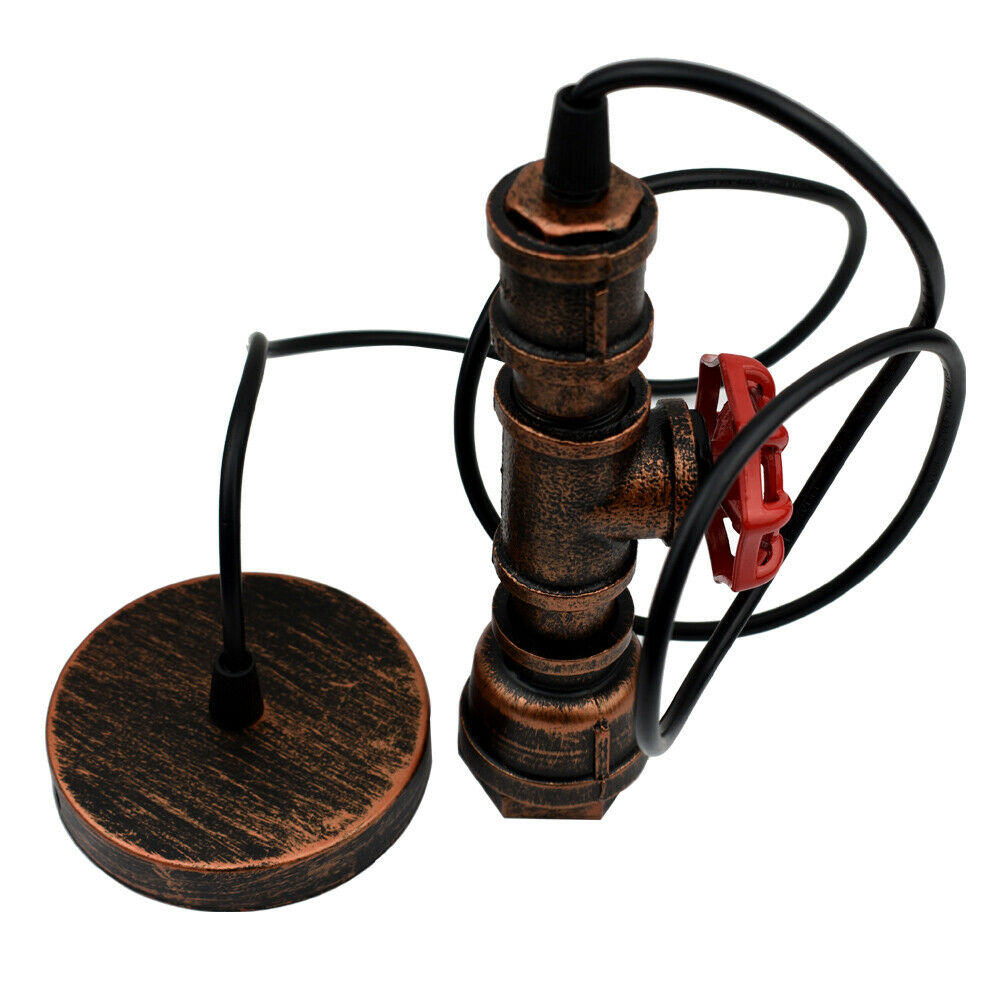 Industrial Steampunk Water Pipe Pendant Light~1162