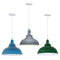 Industrial Metal Curvy Hanging Pendant Light~1531
