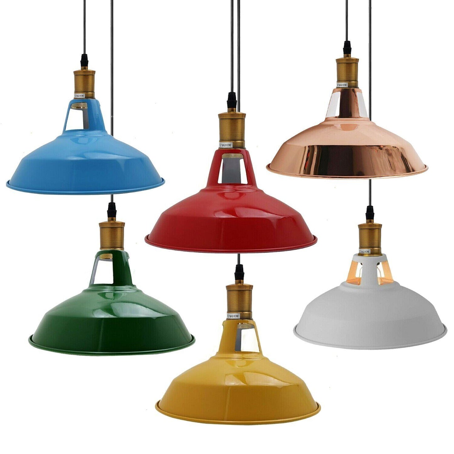 Vintage metal Shade Pendant Lights~1550