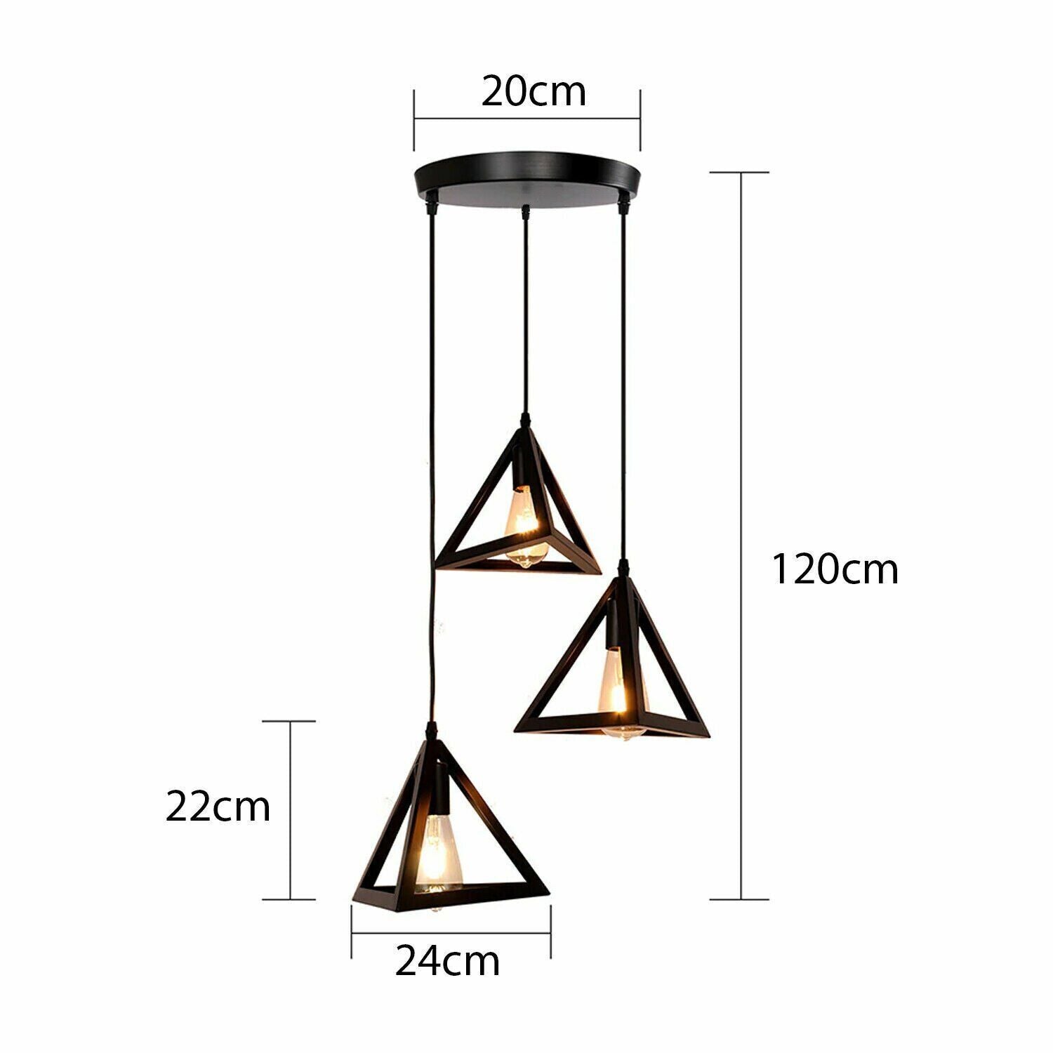 Industrial Pendant Light Modern~1765