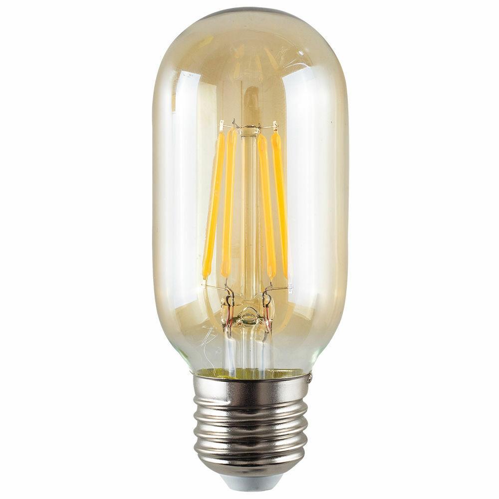 T45 4W LED Edison Bulb Warm White Dimmable E26 Vintage LED Filament Light Bulb~1047