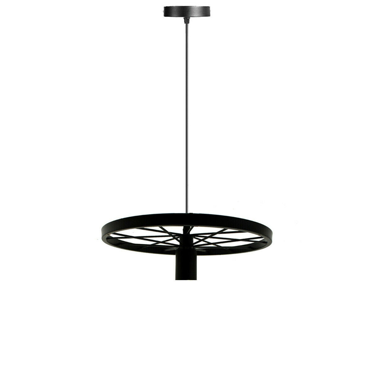 Retro Industrial Ceiling Wheel Pendant Light ~1534