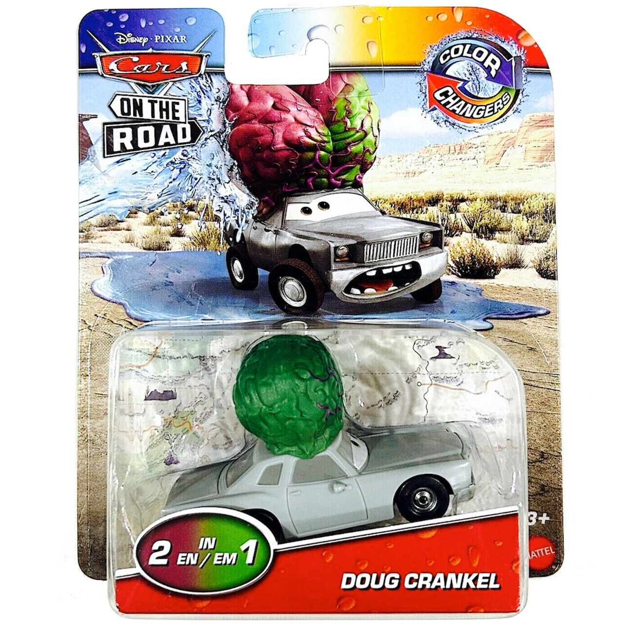 Disney Pixar Cars On The Road Color Changers - Doug Crankel 