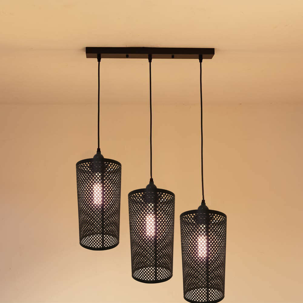 3 way Hanging Pendant Lights Round ceiling Base~1224