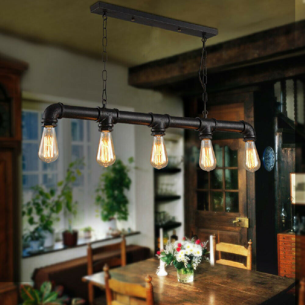 Industrial Steampunk Ceiling Pendant Lighting~1340