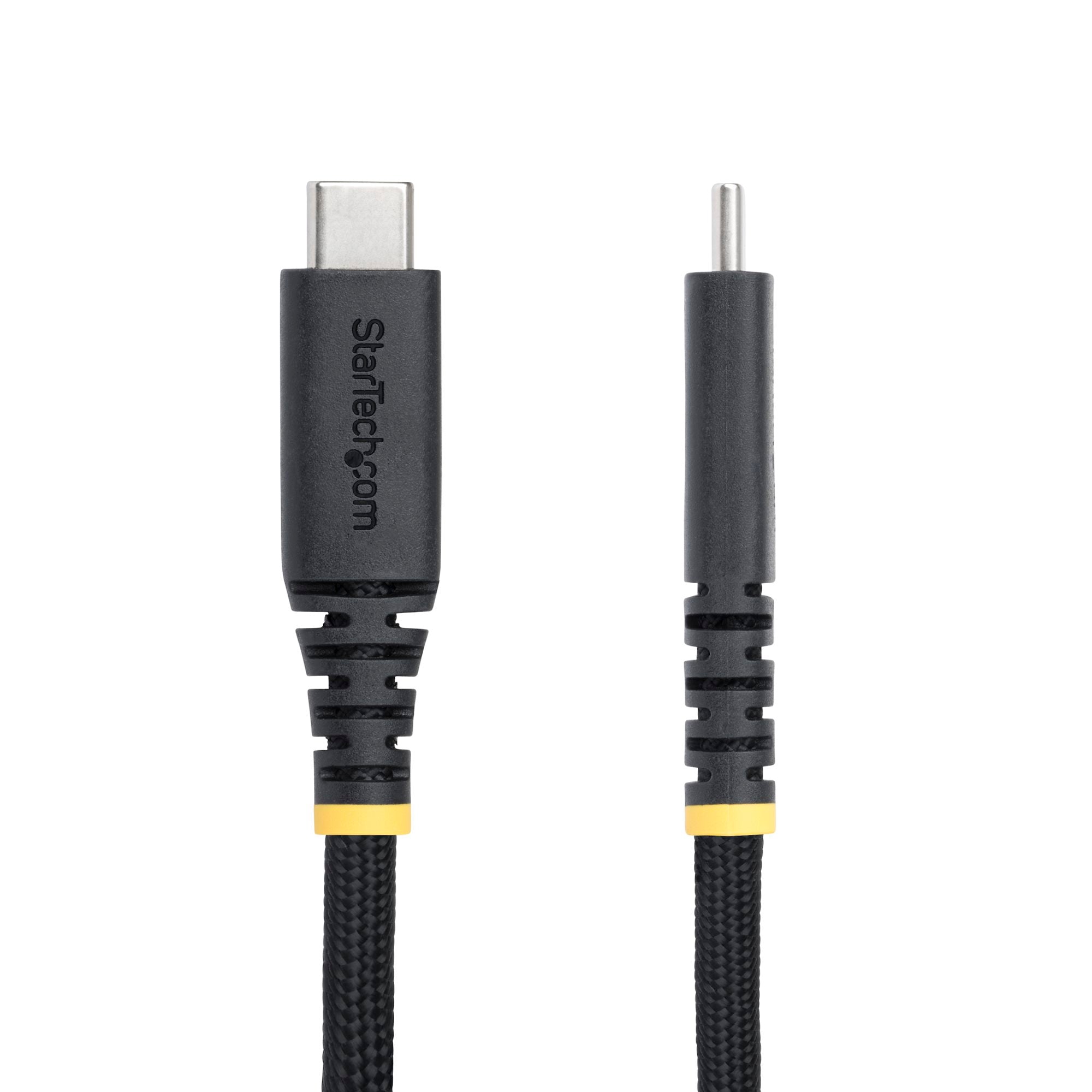 USB-C Charging Cable, 240W (5A) PD EPR, Dual-Layer Silicone/Braided Jacket, USB 2.0 Laptop Charger Cable, USB-IF Certified, Rugged USB-C Charging Cord 