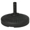 Outsunny Patio Umbrella Base with Handle, Heavy Duty Round Umbrella Stand, Garden Umbrella Holder for 1.5