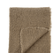 Sable Fringe Throw – Beige Cotton Nylon Blend Blanket with Soft Textured Weave & Delicate Fringe, 60