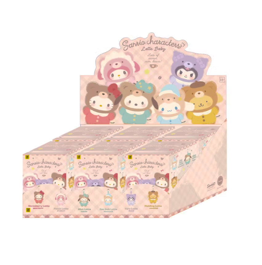 Miniso Top Toy Sanrio Latte Baby Series Plush Figure (Blind Box) 