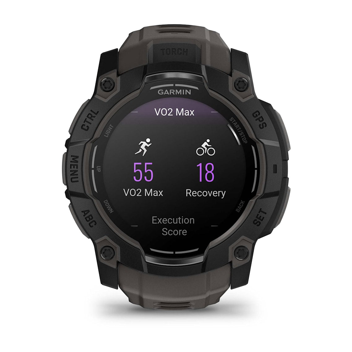 Garmin Instinct 3 – 50 mm, AMOLED Black with Charcoal Band