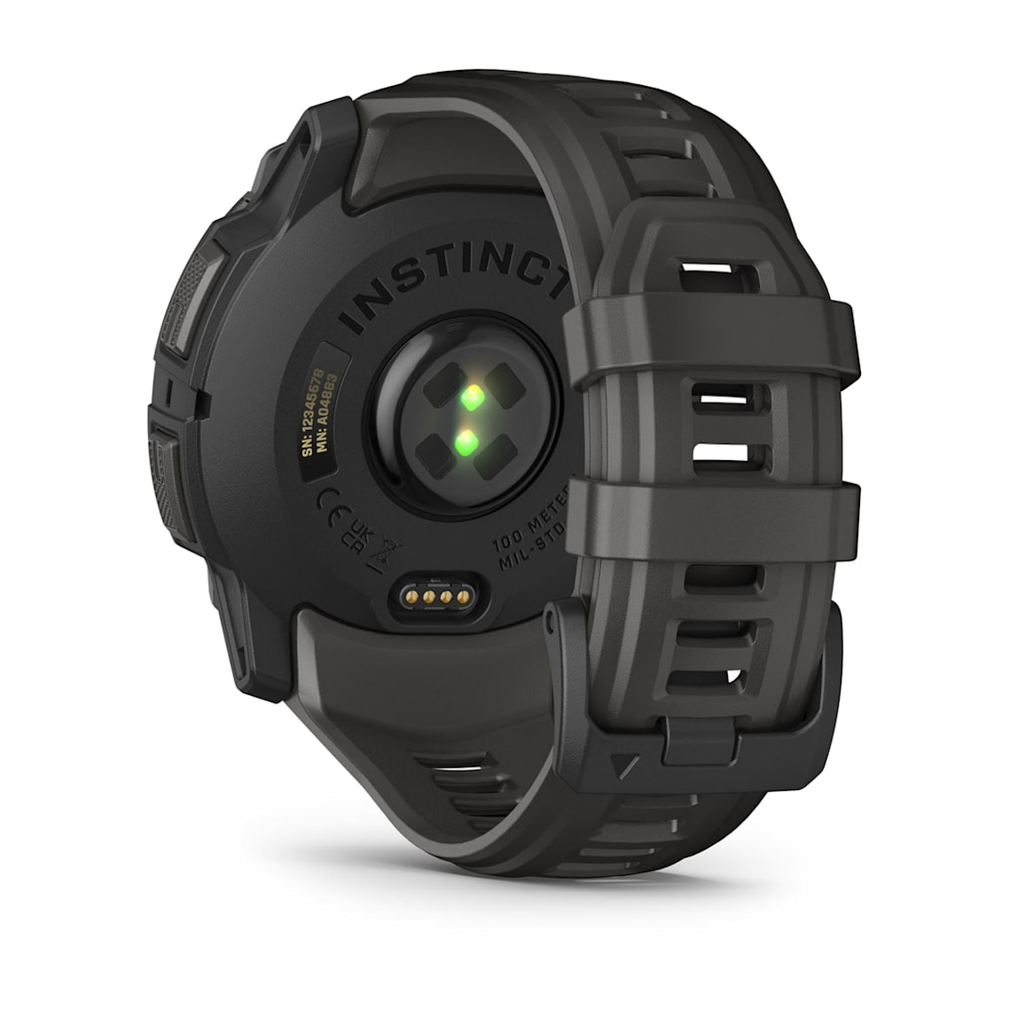 Garmin Instinct 3 – 50 mm, AMOLED Black with Charcoal Band