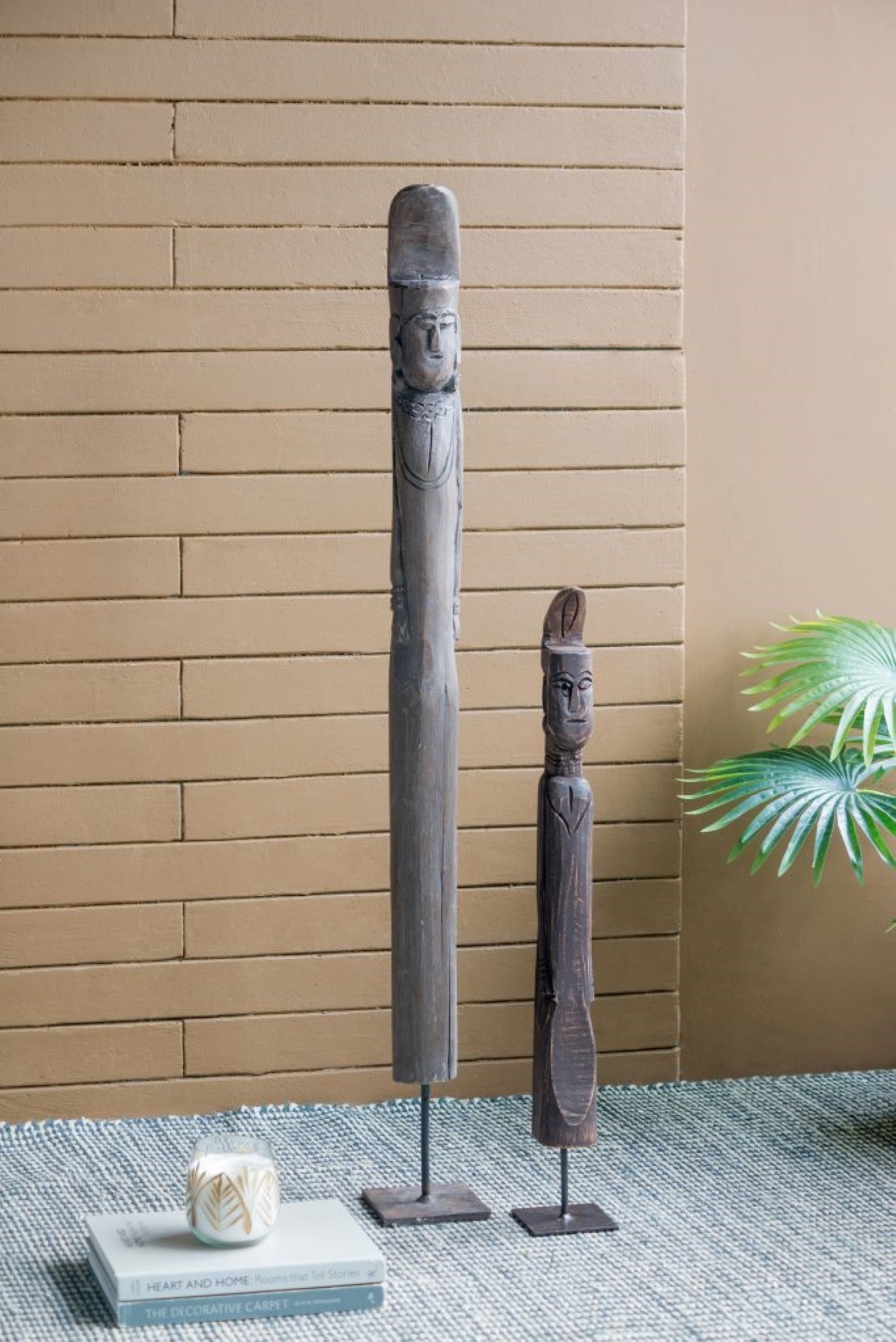 Tribal Statue On Stand 