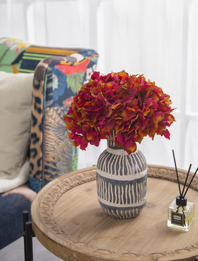 Artificial Hydrangea, Fucia 