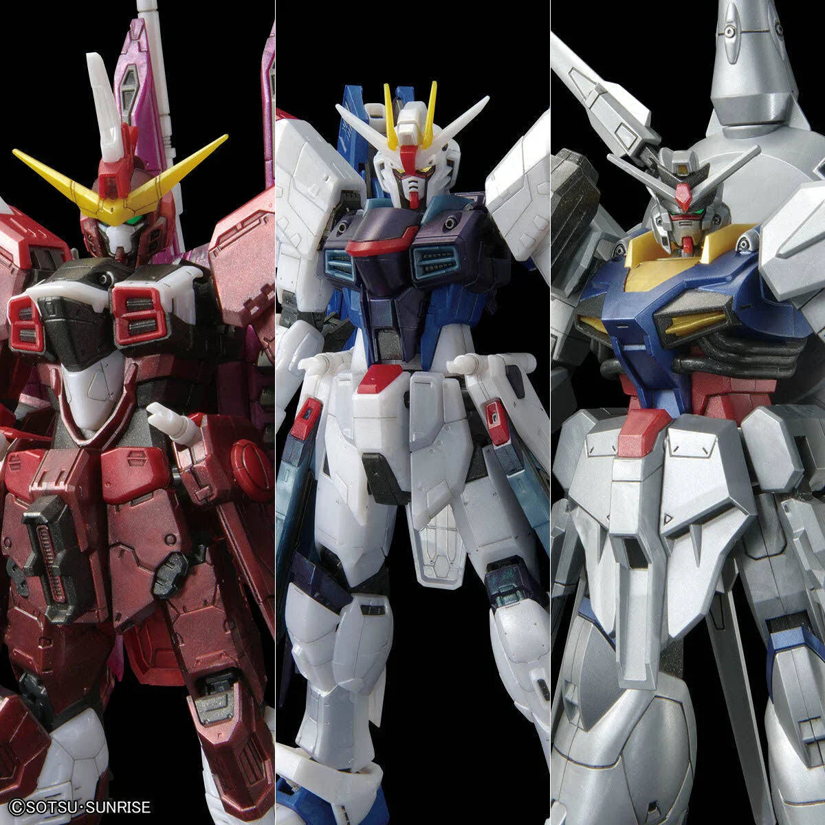 Gundam Seed 20th Anniversary MS Set (Metallic) 