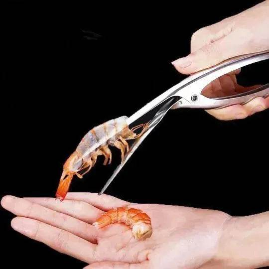 Shrimp Peeler Kitchen Appliances Portable Stainless Steel Shrimp Deveiner Lobster Practical Kitchen Supplies Fishing Knife Tools 