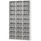 Media Storage Cabinet, 9-Tier DVD Shelf with 21 Adjustable Shelves, Holds 835 CDs, 500 DVDs or 640 Blu-rays, White
