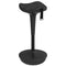 Swivel Standing Desk Chair, Adjustable Active Ergonomic Standing Stool, Backless Wobble Stool Chair, Black
