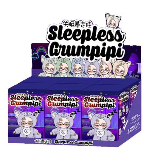Sleepless Grumpipi Series Plush Figure (Blind Box) 