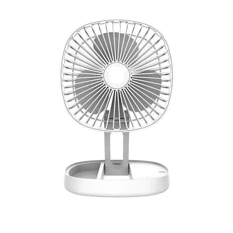 Small Portable Air Conditioning Appliances Foldable Electric Fan USB Rechargeable Desktop Fans 