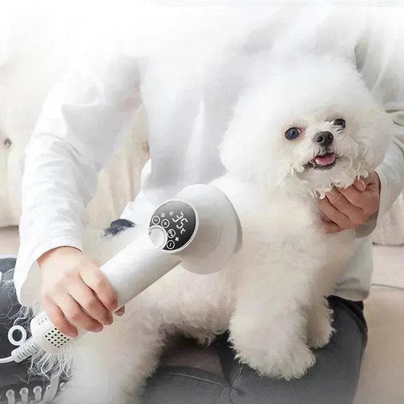 Smart Pet Hair Dryer Dog Golden Retriever Cat Grooming Hairdressing Blow & Comb Silent No Harm Pet Cleaning Supplies Pet Products 