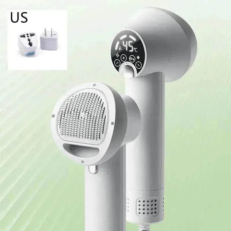 Smart Pet Hair Dryer Dog Golden Retriever Cat Grooming Hairdressing Blow & Comb Silent No Harm Pet Cleaning Supplies Pet Products 