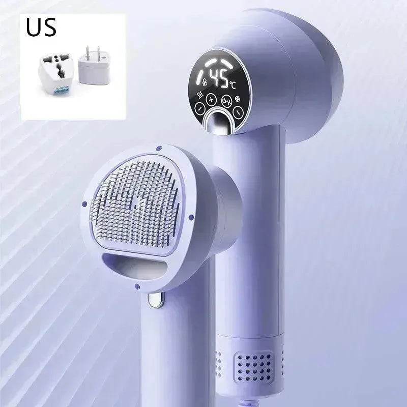 Smart Pet Hair Dryer Dog Golden Retriever Cat Grooming Hairdressing Blow & Comb Silent No Harm Pet Cleaning Supplies Pet Products 