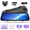 Smart Streaming Media Touch HD Built-in Front  HD Resolution Rear Mirror  LCD Screen Camera