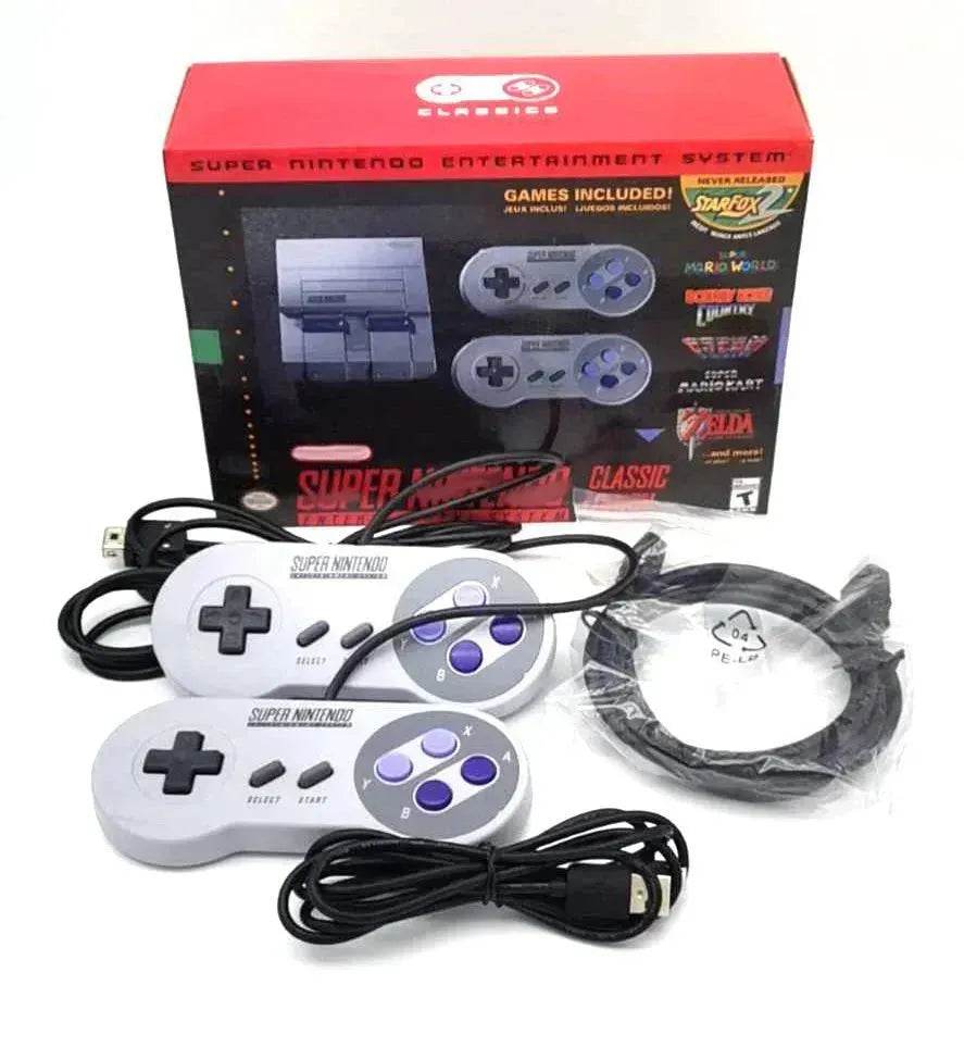 SNES Game Console 16 Bit MINI Game Console Replica 
