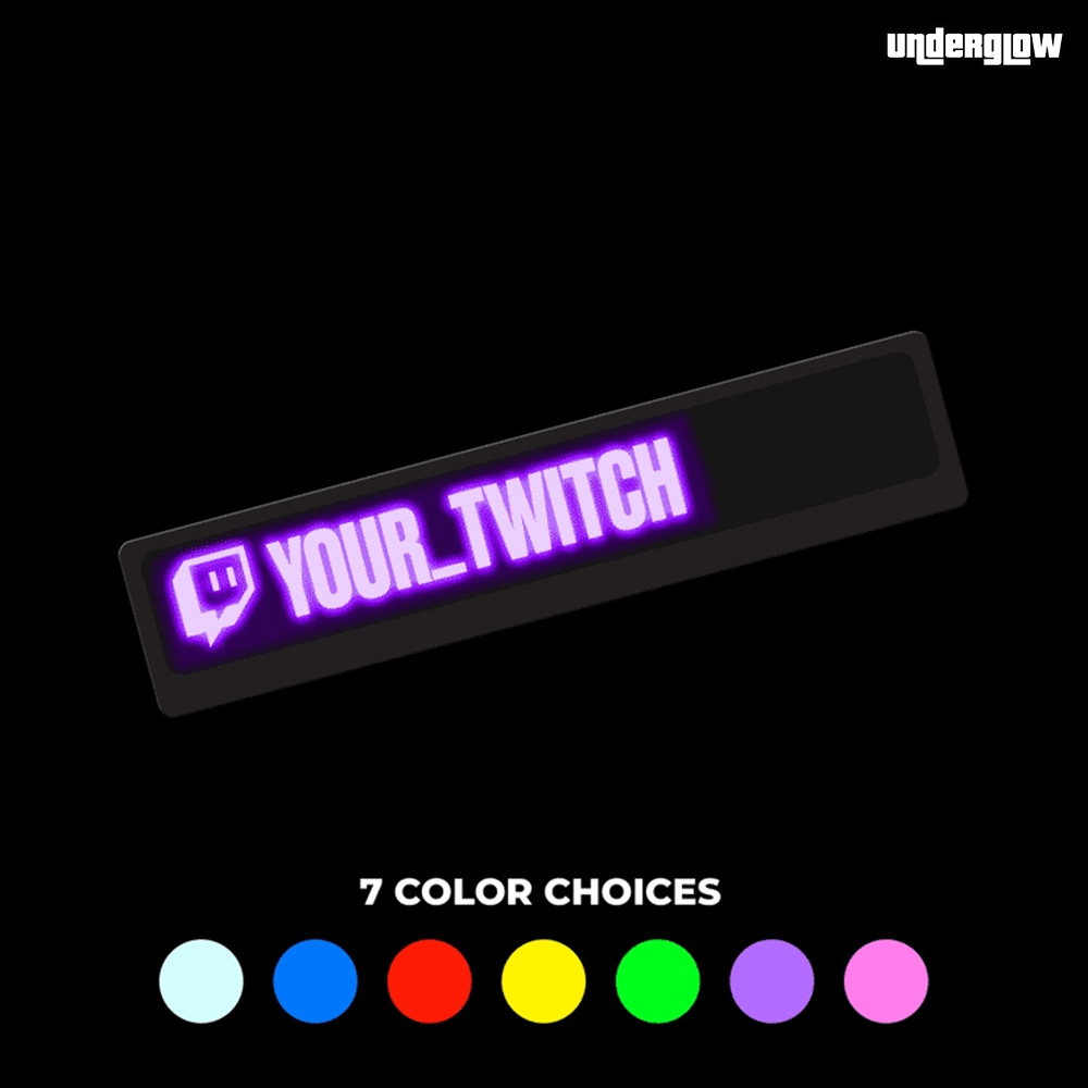 Social Media | LED Decal | USB Powered