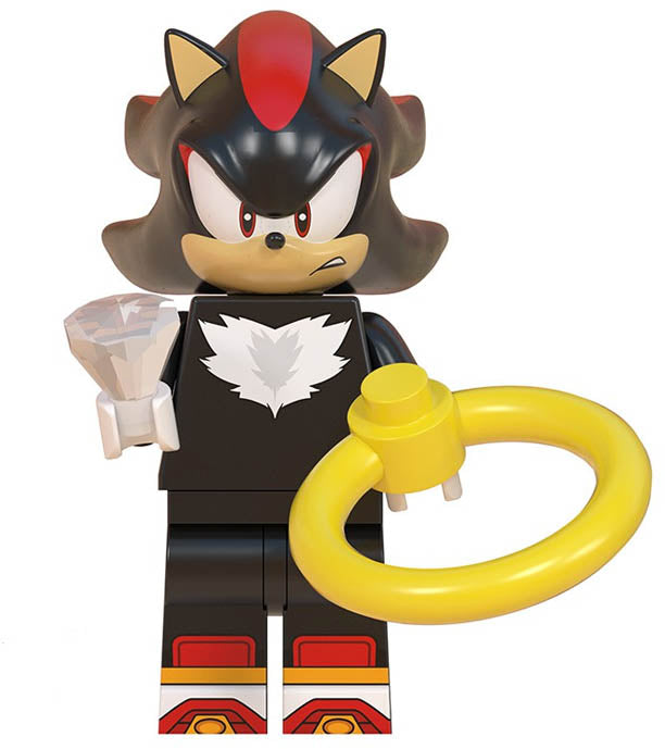 Minifigure - Sonic the Hedgehog - Shadow V2 