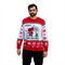 Sleepy Santa On Mute Sweater – Cheeky Ugly Christmas Sweater with Santa Napping, Funny Holiday Office Party Design