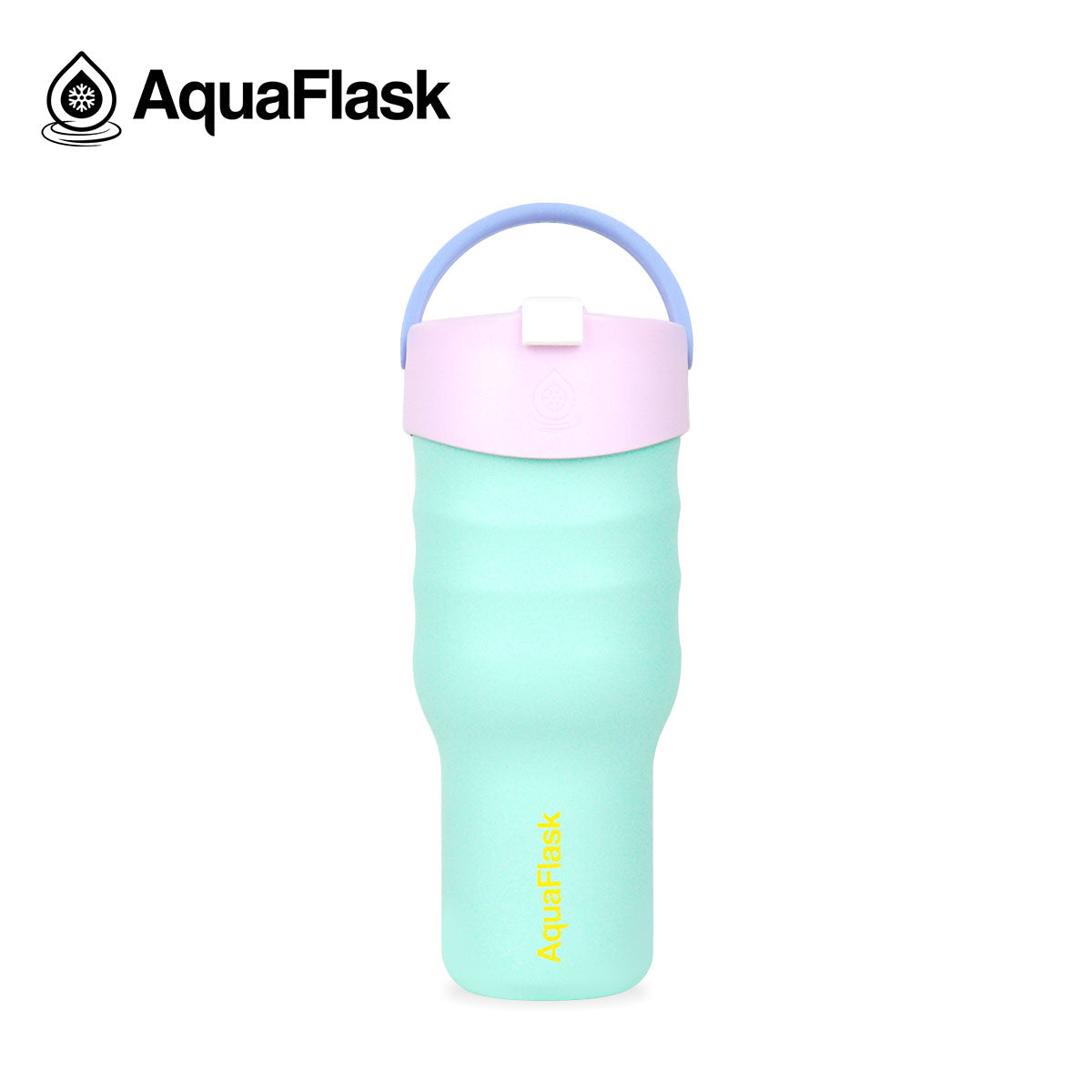 Aqua Flask Tumbler – Vacuum Insulated Stainless Steel Travel Cup 887ml (30 oz) 