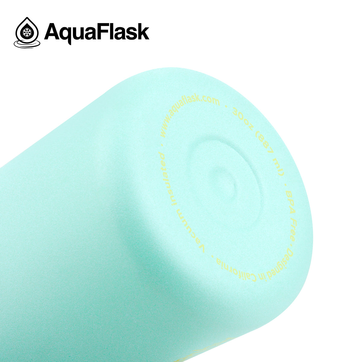 Aqua Flask Tumbler – Vacuum Insulated Stainless Steel Travel Cup 887ml (30 oz) 