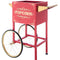 Popcorn Machine Cart Red 12oz – Premium Steel Popcorn Cart with 18