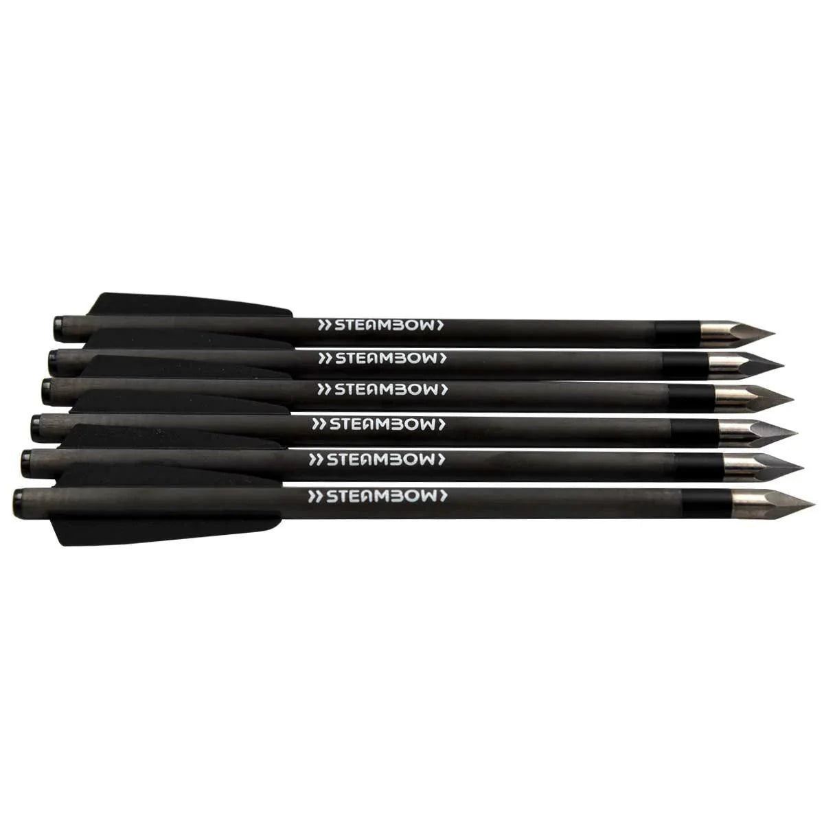 Steambow Archery AR-Series Carbon Bodkin Arrows - 6 Pack 