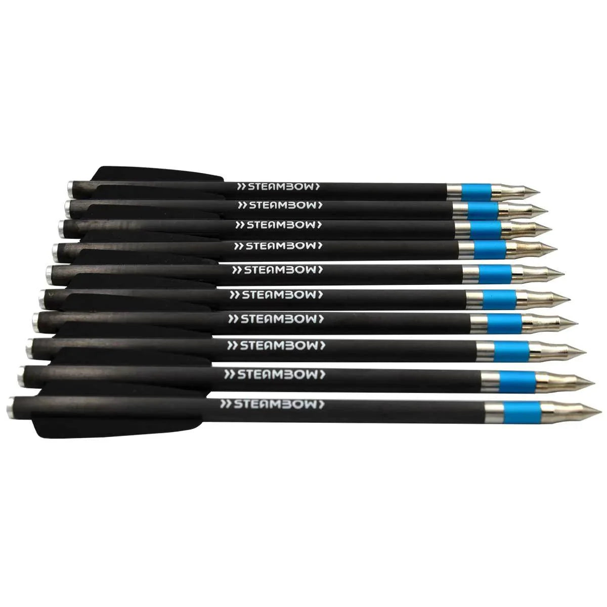 Steambow Archery AR-Series Carbon Target Arrows - 10 Pack 