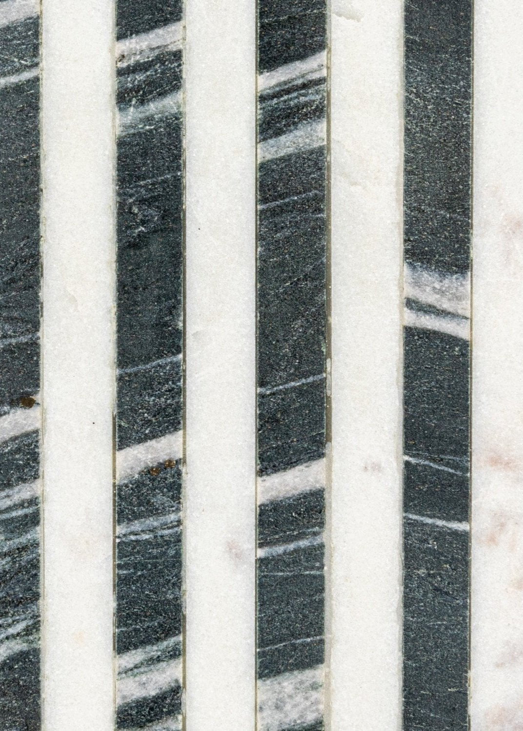 Stripes & Leather Marble Cutting Board 