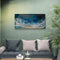 Sunshine Coast Ocean Resin Wall Art on Birch Panel Coastal Inspired Handmade Artwork
