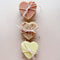 Sweetheart Soap Stack | Heart-Shaped Essential Oil Soaps – Patchouli, Lavender, Lemongrass & Peppermint with Olive & Shea Butter